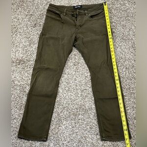 Men’s DU/ER Green Pants Size 32x28